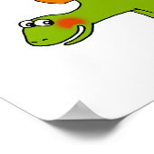 Poster Joli dinosaure - stégosaure (Coin)