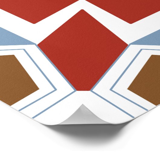 Poster Joli éléphant Shrew amusant Motif coloré (Coin)