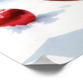Poster Joli Elfe de Noël & Renne (Coin)