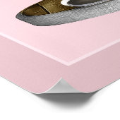 Poster Joli en rose (Coin)