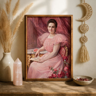 Poster Joli en rose   Paul De La Boulaye