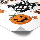 Poster Joli fantôme d'Halloween (Coin)