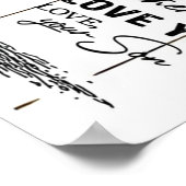 Poster Joli Fils À Mon Mère Cadeau | Jovely Family Cadeau (Coin)