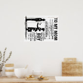 Poster Joli Fils À Mon Mère Cadeau | Jovely Family Cadeau (Cuisine)