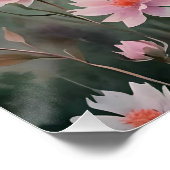 Poster Joli Fleur sauvage (Coin)