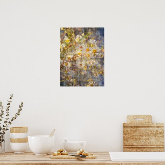 Poster Joli Fleur sauvage (Cuisine)