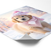 Poster Joli Golden Retriever Puppy (Coin)