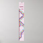 Poster Joli graphique de croissance arc-en-ciel à conserv (Devant)