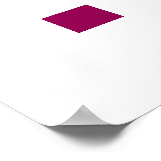 Poster Joli Hippo rose (Coin)