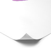Poster Joli jeu de mots sur les frites pour la Saint-Vale (Coin)