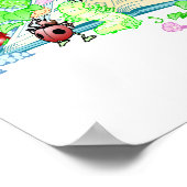 Poster Joli livre de lecture Animaux (Coin)