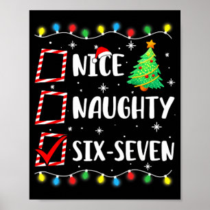Poster Joli Mauvais 67 Six Sept Drôle de Noël 6 7 Meme