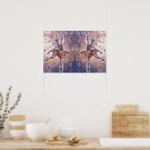 Poster Joli Mignonne Purple Mince Danseur (Cuisine)