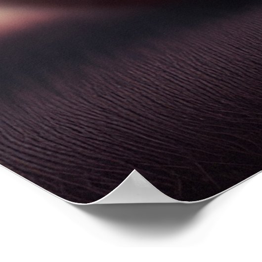 Poster Joli petit chaton dans un pull rose (Coin)