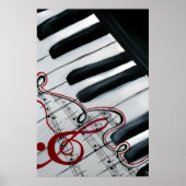 Poster Joli piano (Devant)