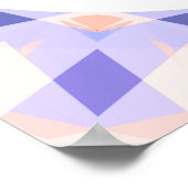 Poster Joli rose violet atteindre pour les étoiles Motiva (Coin)