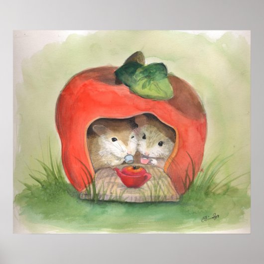 Poster Joli thé pour deux (Devant)