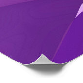 Poster joli violet (Coin)