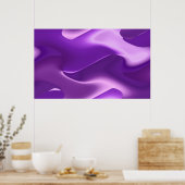 Poster joli violet (Cuisine)