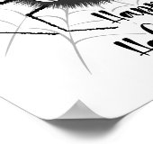 Poster Jolie araignée d'Halloween (Coin)