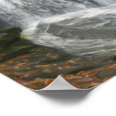 Poster Jolie cascade huile photo peinture (Coin)