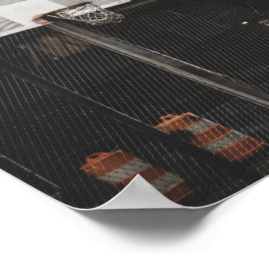 Poster Jolie conception de basket-ball (Coin)