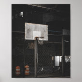 Poster Jolie conception de basket-ball (Devant)