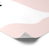 Poster Jolie Fantôme Hey Boo Fête d'Halloween Enfants (Coin)