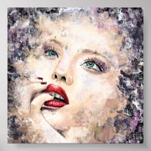 Poster Jolie Femme (Devant)