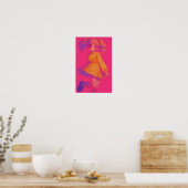 Poster Jolie Fille (Cuisine)