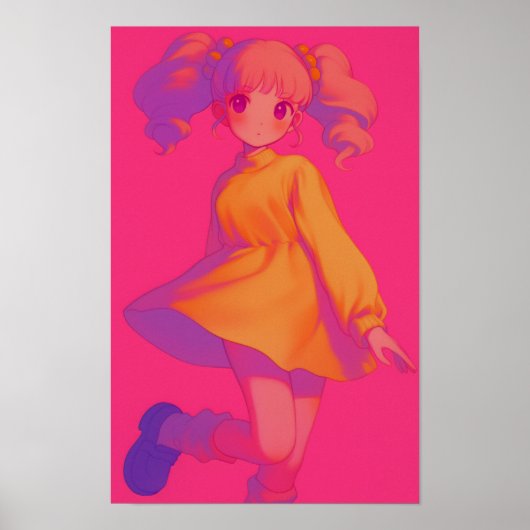 Poster Jolie Fille (Devant)