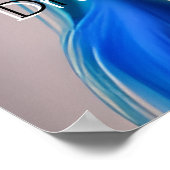 Poster Jolie fille enchantée avec des fleurs | Conte de f (Coin)