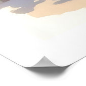 Poster Jolie Fleurs Jaunes dans la canne d'arrosage (Coin)