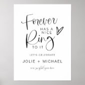 Poster JOLIE Forever Has a Nice Ring to It Engagement (Devant)