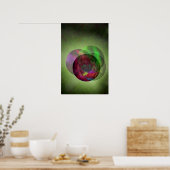 Poster Jolie Galaxie verte (Cuisine)