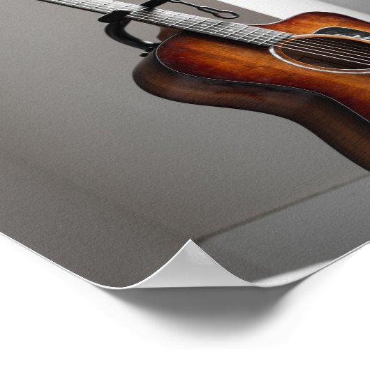 Poster Jolie guitare (Coin)