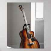 Poster Jolie guitare (Devant)