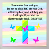 POSTER JOLIE ISAIAH 41:10 CONCEPTION (Devant)