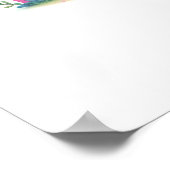 Poster Jolie licorne premier anniversaire (Coin)