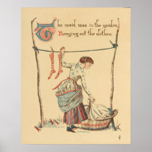 Poster Jolie Madame vintage