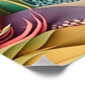 Poster jolie maison de plage 3d effet (Coin)