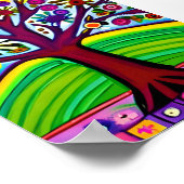 Poster Jolie oeuvre Whimsical | Art généré par IA (Coin)