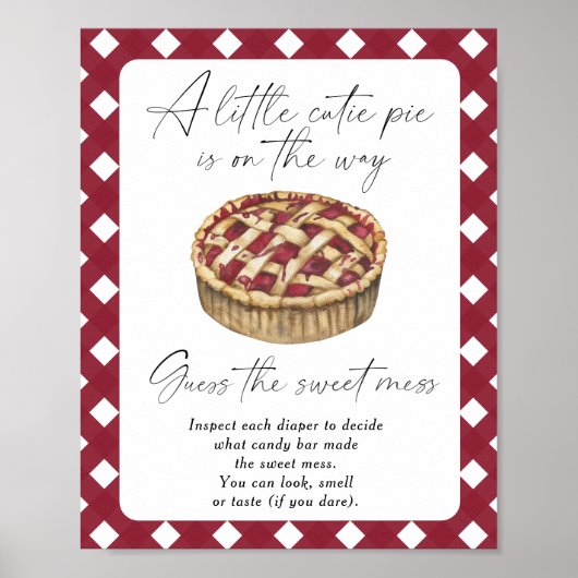 Poster Jolie petite - devine le doux désordre (Devant)