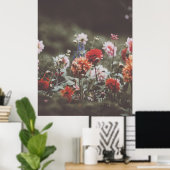 Poster Jolie photo de fleurs d'automne (Bureau à domicile)