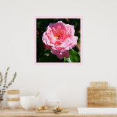 Poster Jolie rose (Cuisine)
