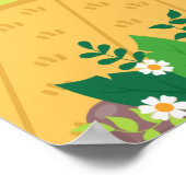 Poster jolie salle pour enfants Maison de ferme (Coin)