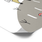 Poster Jolie Scandinave Petits Explorer Enfants (Coin)