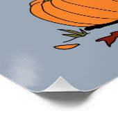 Poster Jolie sorcière d'automne (Coin)