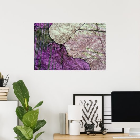 Poster Jolie texture de marbre rose (Bureau à domicile)