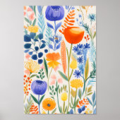 Poster Jolies Fleurs (Devant)
